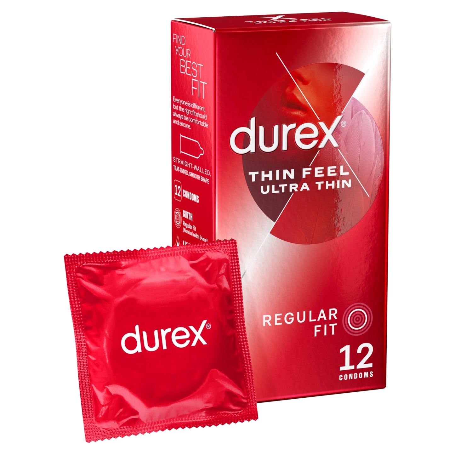 Durex 12 Thin Feel Ultra Thin Condoms