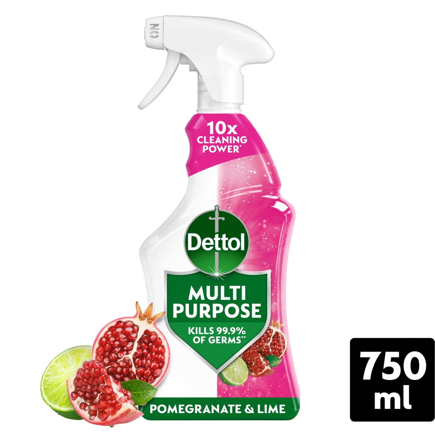 Dettol Pomegranate & Lime Splash Multi Purpose Cleaner 750ml