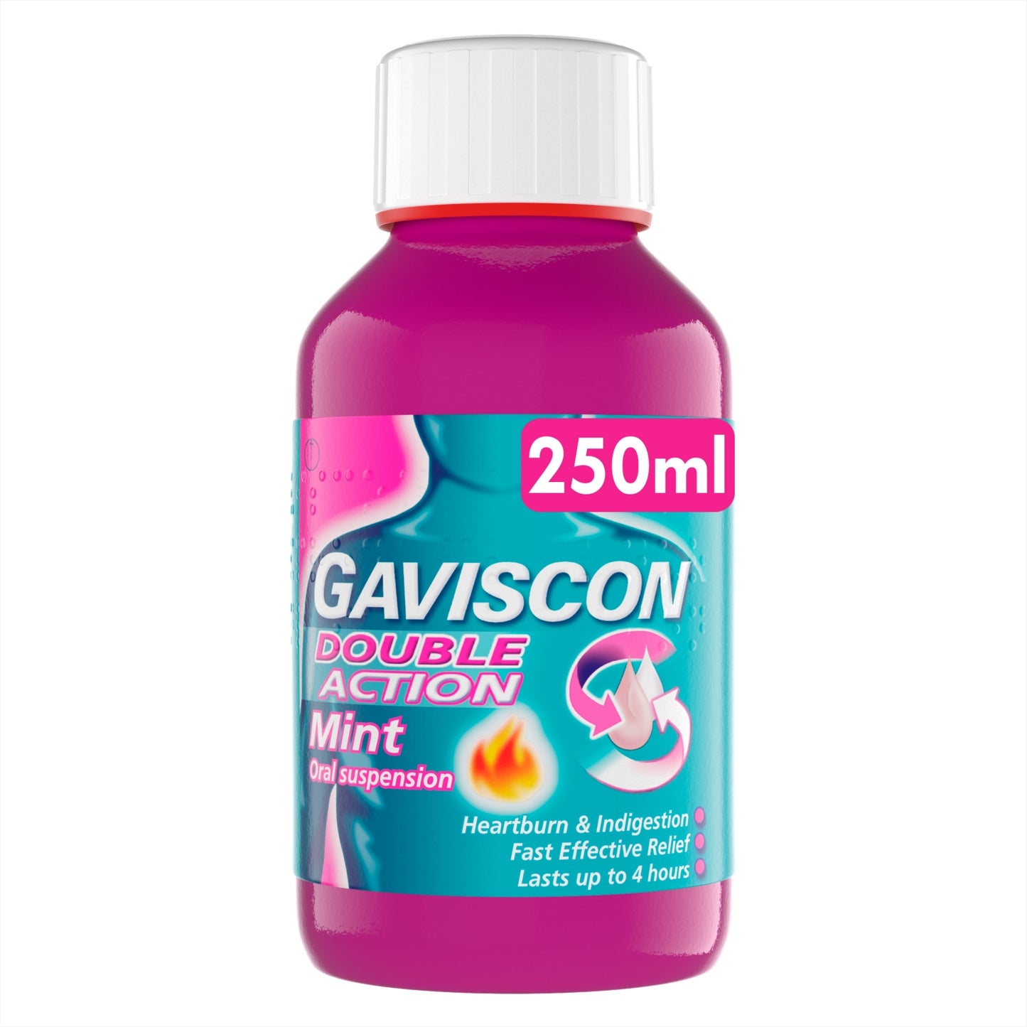Gaviscon Double Action Mint Oral Suspension 250ml