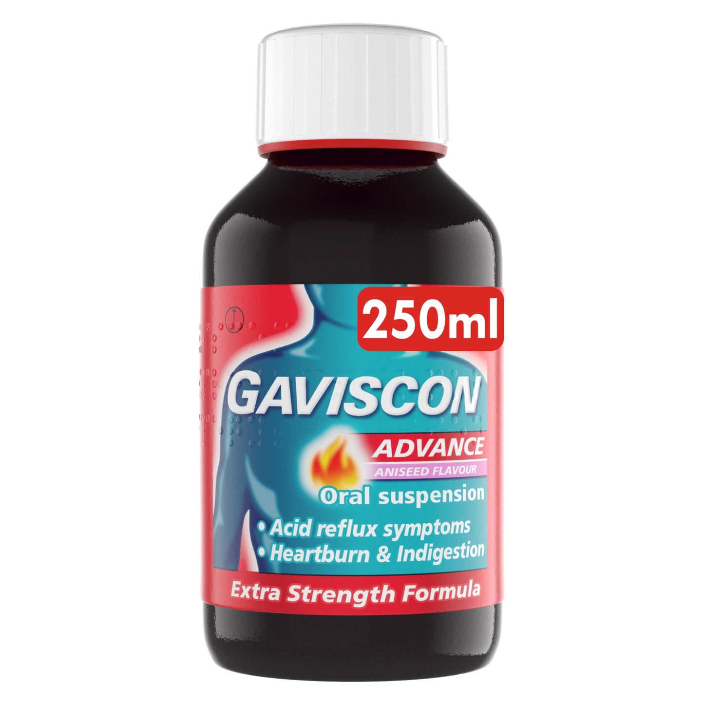 Gaviscon Advance Aniseed Flavour Oral Suspension 250ml