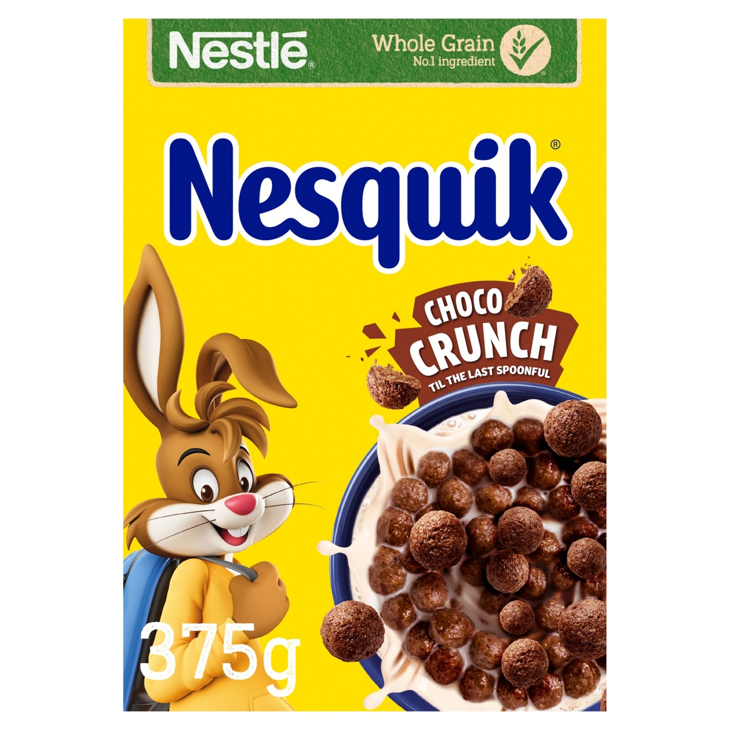 Nestle Nesquik Chocolate Breakfast Cereal 375g