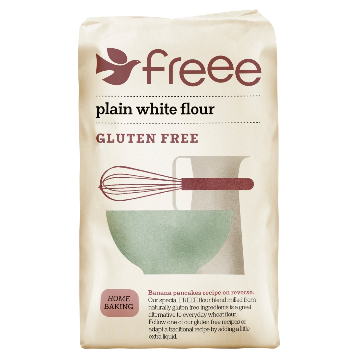 FREEE by Doves Farm FREEE Gluten Free Plain White Flour 1kg