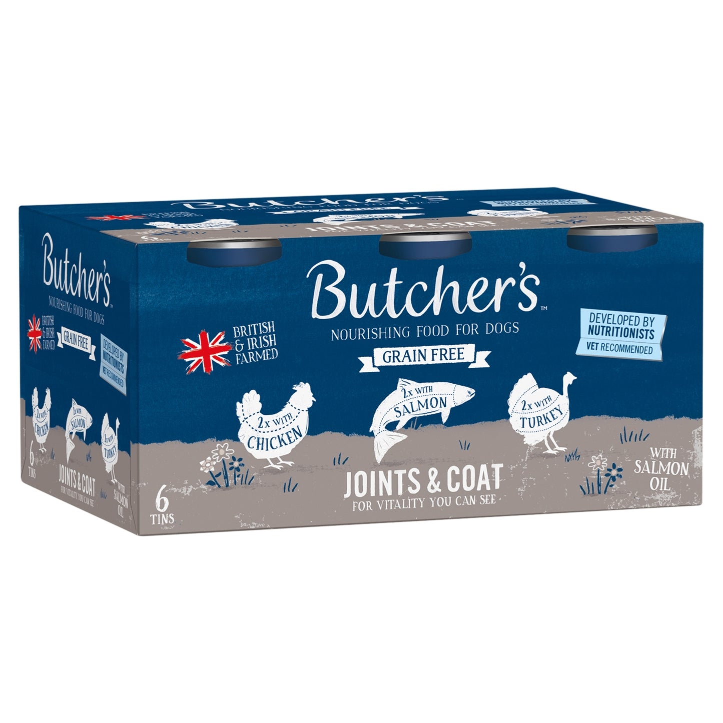 Butcher's Joints & Coat Nourishing Food for Dogs 6 x 390g