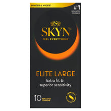 Skyn 10 Elite Large Non-Latex Condoms