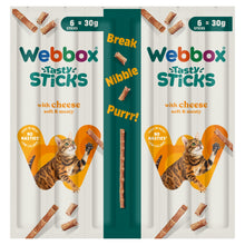 Webbox Tasty Sticks with Cheese 30g (6 x 5g)