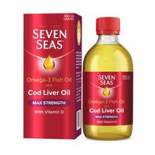Seven Seas Omega-3 Cod Liver Oil Max Strength 300ml