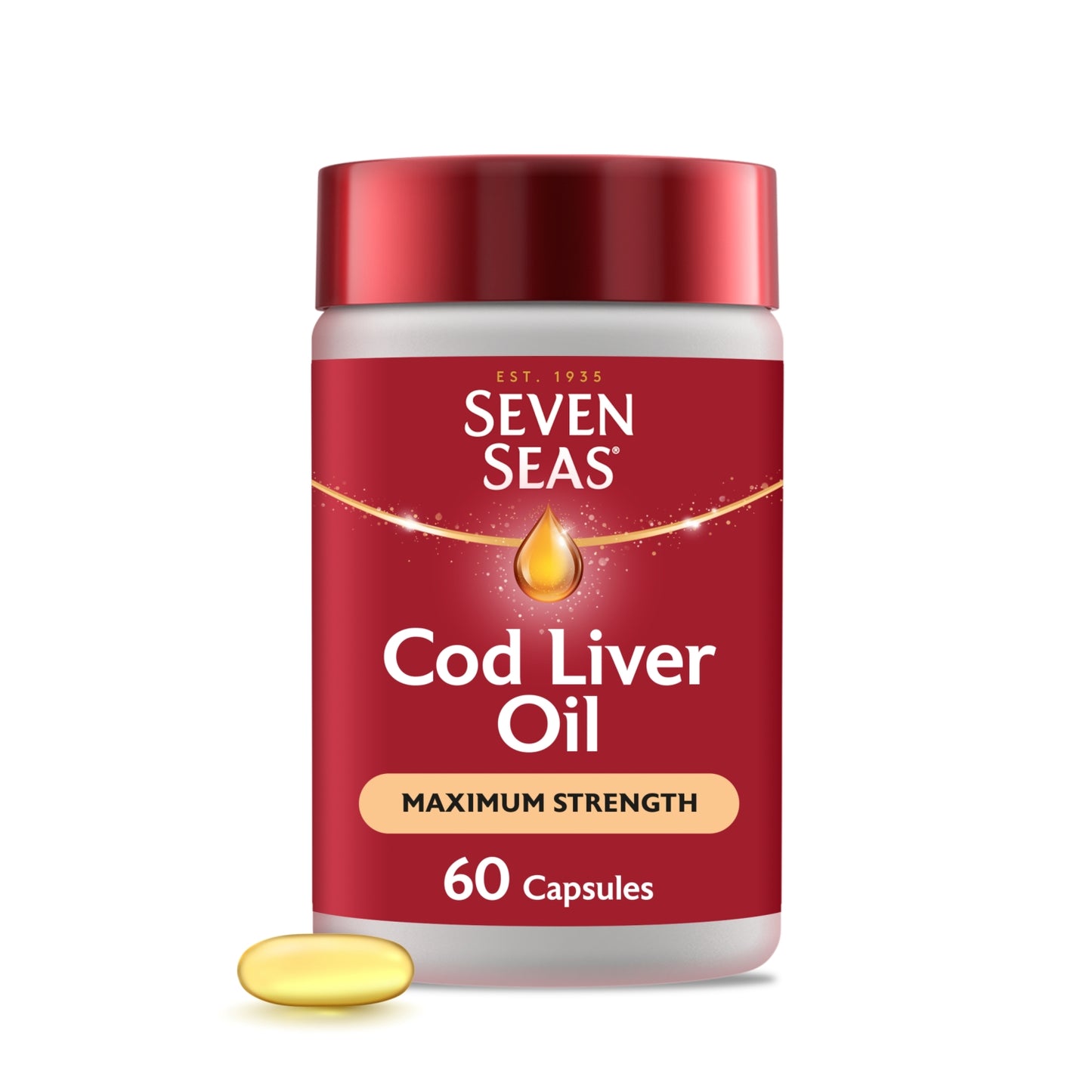 Seven Seas Cod Liver Oil Max Strength