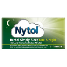 Nytol Herbal Simply Sleep One A Night 21 Tablets - Herbal Remedy with Natural Active Ingredients Used to aid restful Sleep