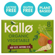Kallo Organic Vegetable Stock Cubes 8 x 11g