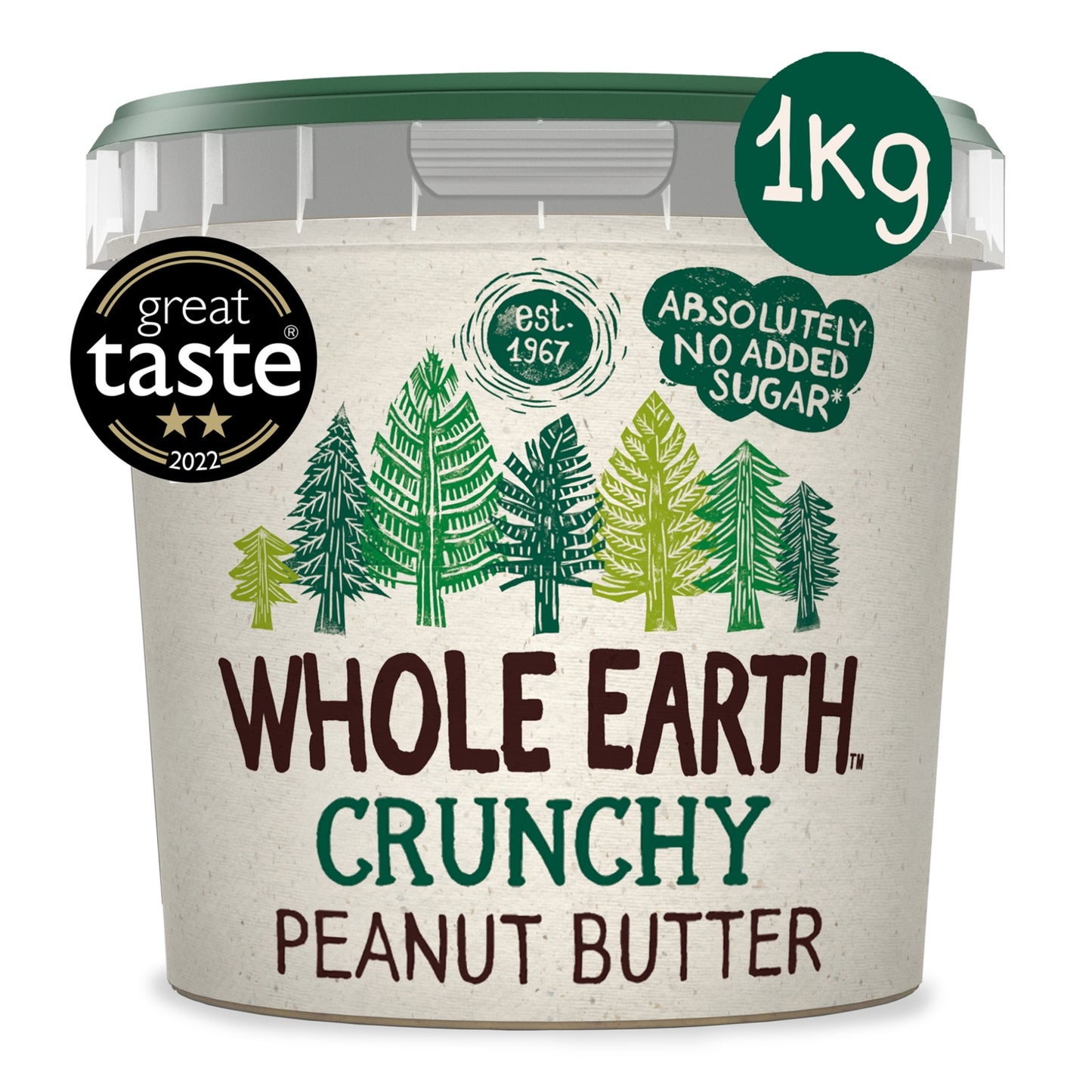Whole Earth Original Crunchy Peanut Butter 1kg