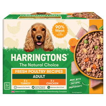 Harringtons Adult Complete Wet Dog Food – Fresh Poultry Recipes with Potato & Veg, 6x400g Free 6 x 400g