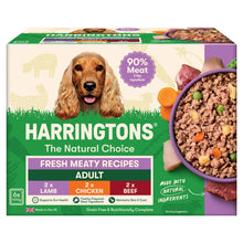 Harringtons Adult Complete Wet Dog Food – Fresh Meaty Recipes with Potato & Veg, 6x400g