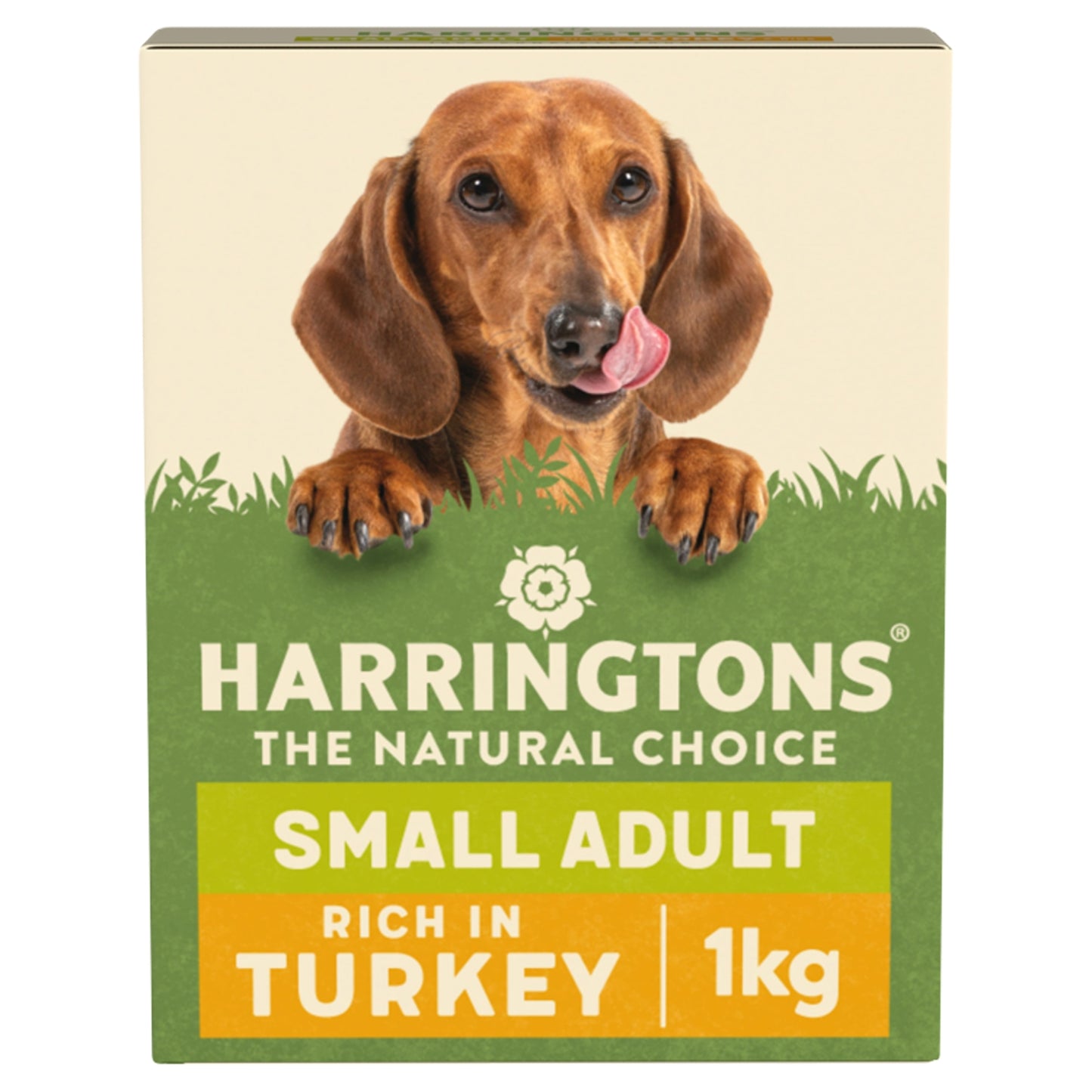 Harringtons Rich in Turkey & Rice Small Adult Dog Food 1kg