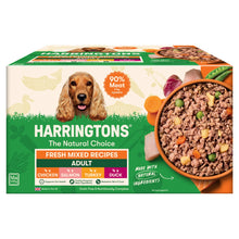 Harringtons Adult Complete Wet Dog Food – Fresh Mixed Recipes with Potato & Veg, 16x400g