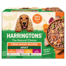 Harringtons Adult Complete Wet Dog Food – Fresh Mixed Recipes with Potato & Veg, 6x400g