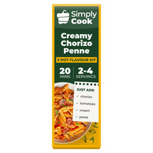 Simply Cook Creamy Chorizo Penne 3 Pot Flavour Kit 39g