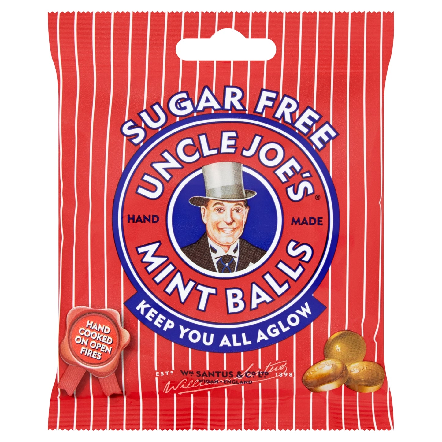 Uncle Joe's Sugar Free Mint Balls 60g