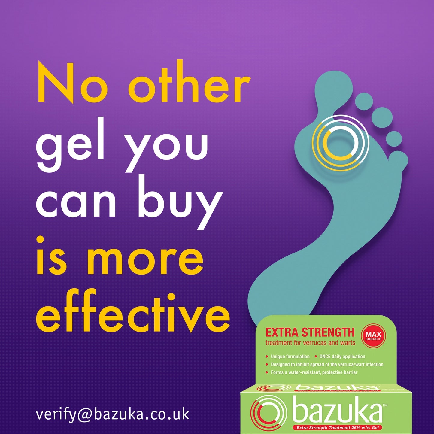 Bazuka Extra Strength Treatment Gel 6g