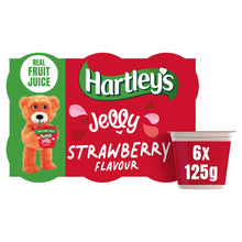 Hartley's Strawberry Flavour Jelly 6 x 125g (750g)