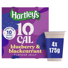 Hartley's 10 Cal Blueberry & Blackcurrant Flavour Jelly Pots 4 x 175g (700g)