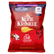 Kettle Krinkle Sweet Chilli & Sour Cream Ridged Potato Chips 130g