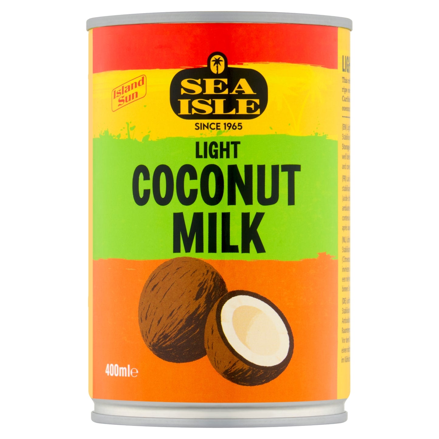Island Sun Light Coconut Milk 400ml