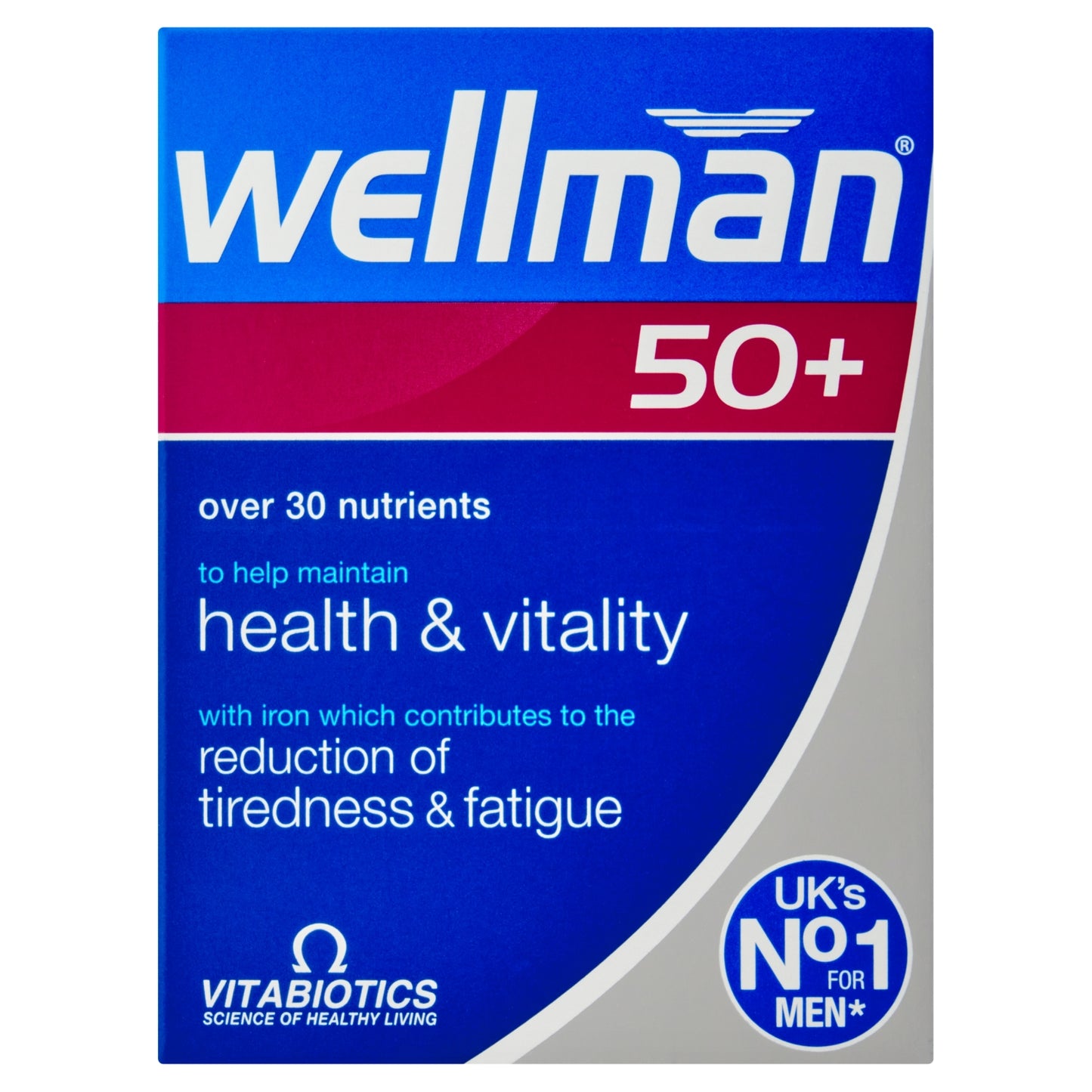 Vitabiotics 50+ 30 Tablets