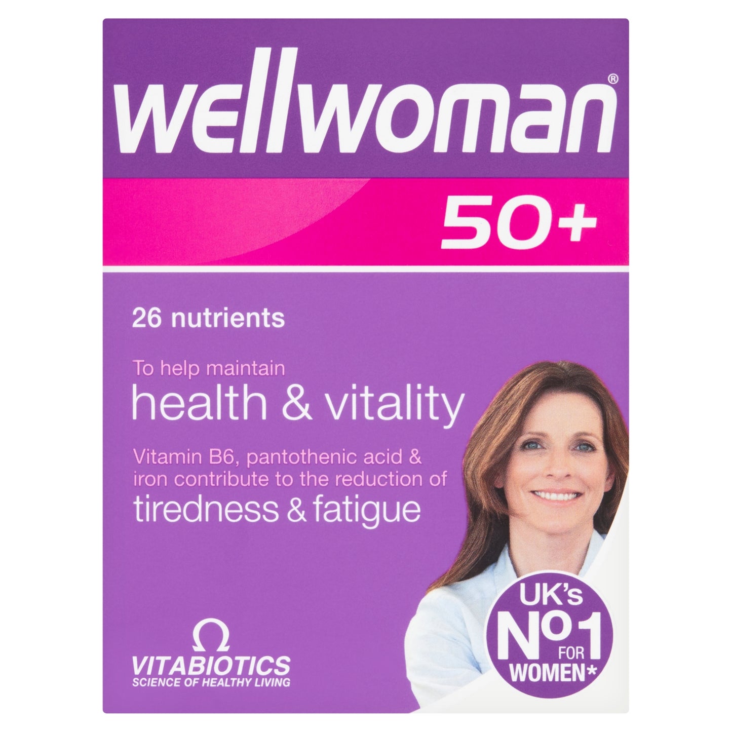Vitabiotics 50+ 30 Tablets