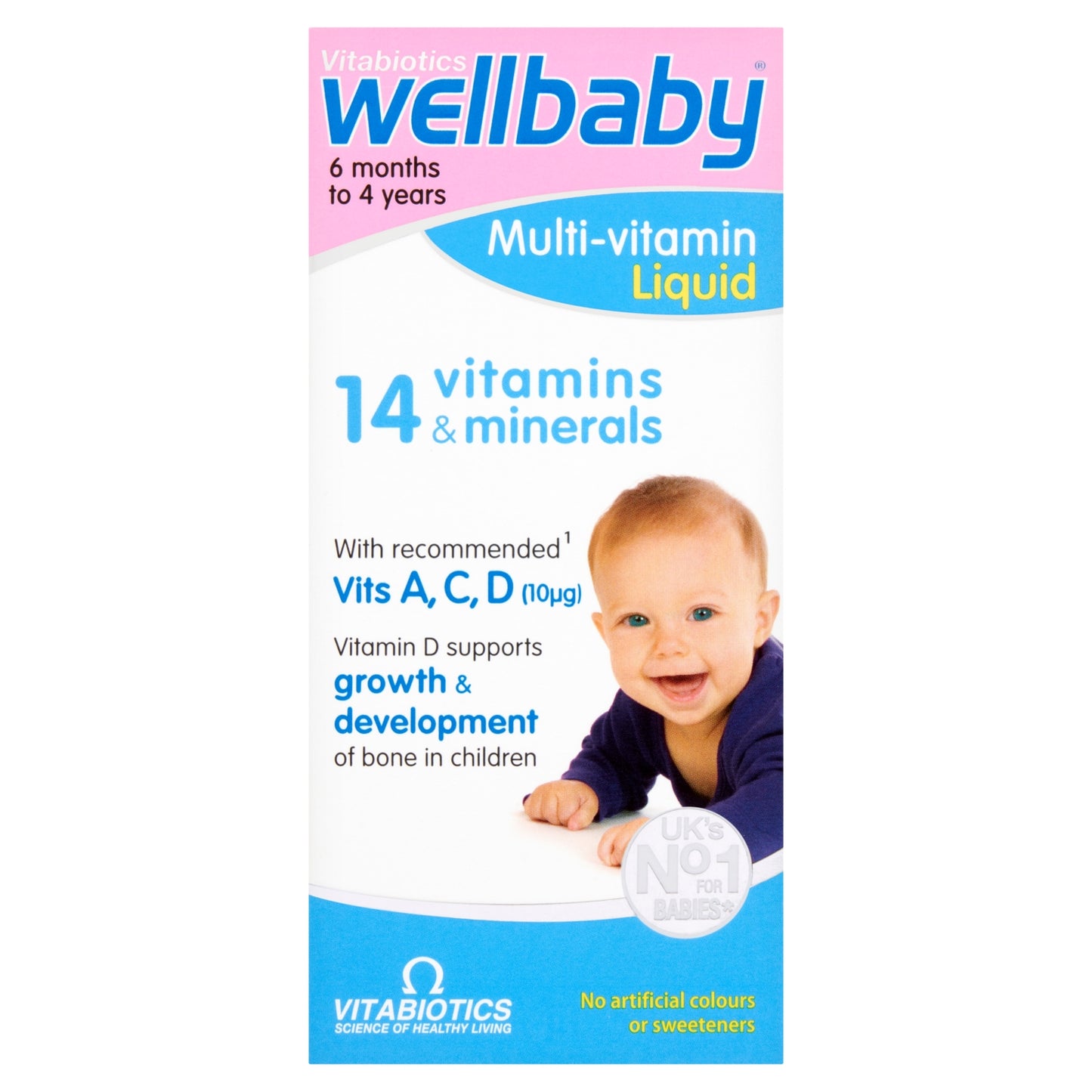 Vitabiotics Multi-Vitamin Liquid 6 Months to 4 Years 150ml