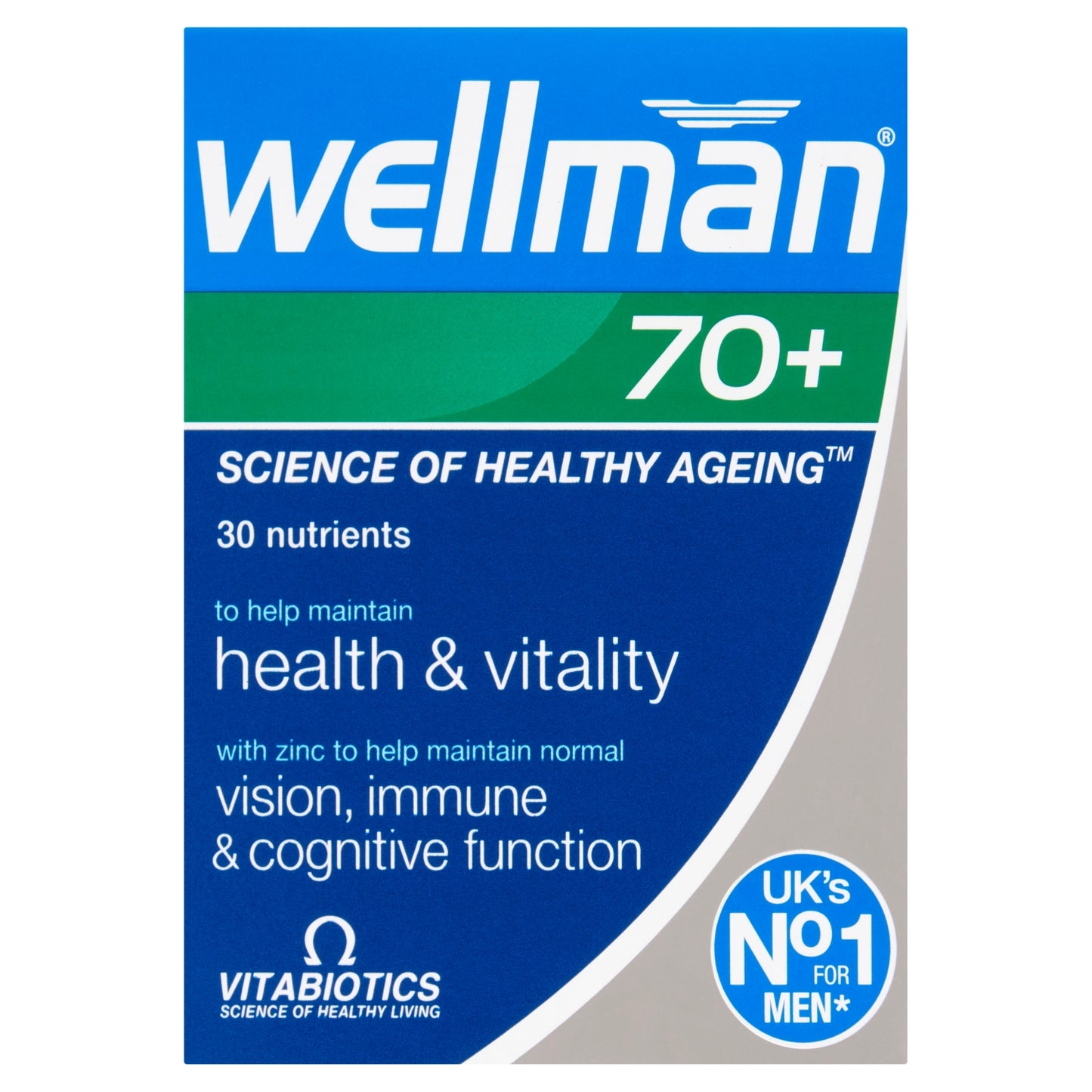 Vitabiotics Vitabiotics 70+ 30 Tablets