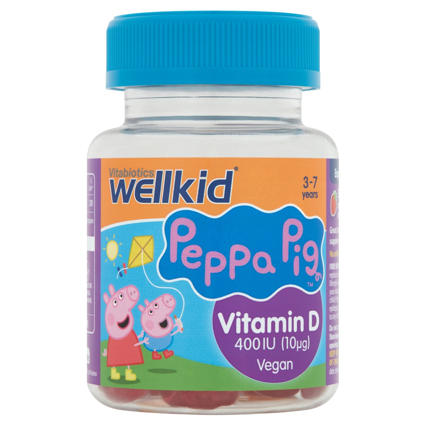 Vitabiotics Peppa Pig Vitamin D 400IU (10µg) 3 - 7 Years
