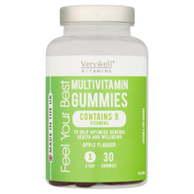 Verywell Vitamins Multivitamin Gummies Apple Flavour 30 Gummies