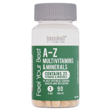 Verywell Feel Your Best A-Z Multivitamins & Minerals 1 A Day 90 Tablets