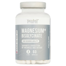 Verywell Vitamins Magnesium+ Bisglycinate 2 a Day 60 Capsules
