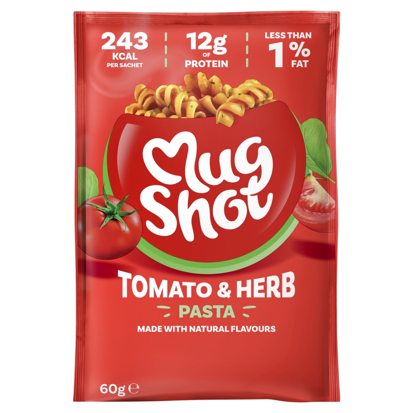 Mug Shot Tomato and Herb Pasta 60g