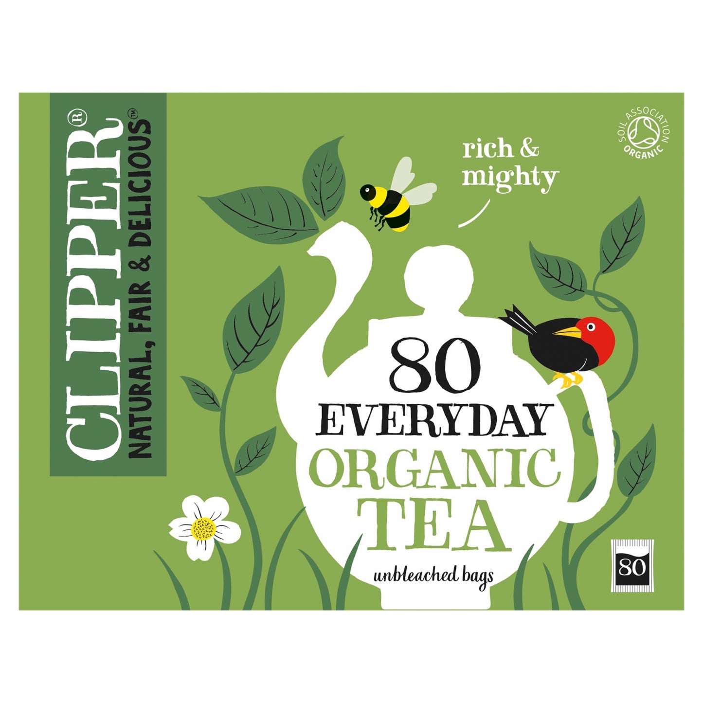 Clipper Organic Everyday Tea 80 Tea bags