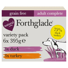 Forthglade Variety Pack Complete Meal Adult 1 Yr+ 6 x 395g