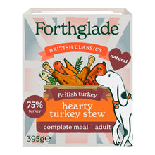 Forthglade Hearty Turkey Stew Complete Grain Free Meal for Adult Dogs 395g