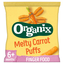 Organix Melty Organic Carrot Baby Snack Puffs 20g 6 months+