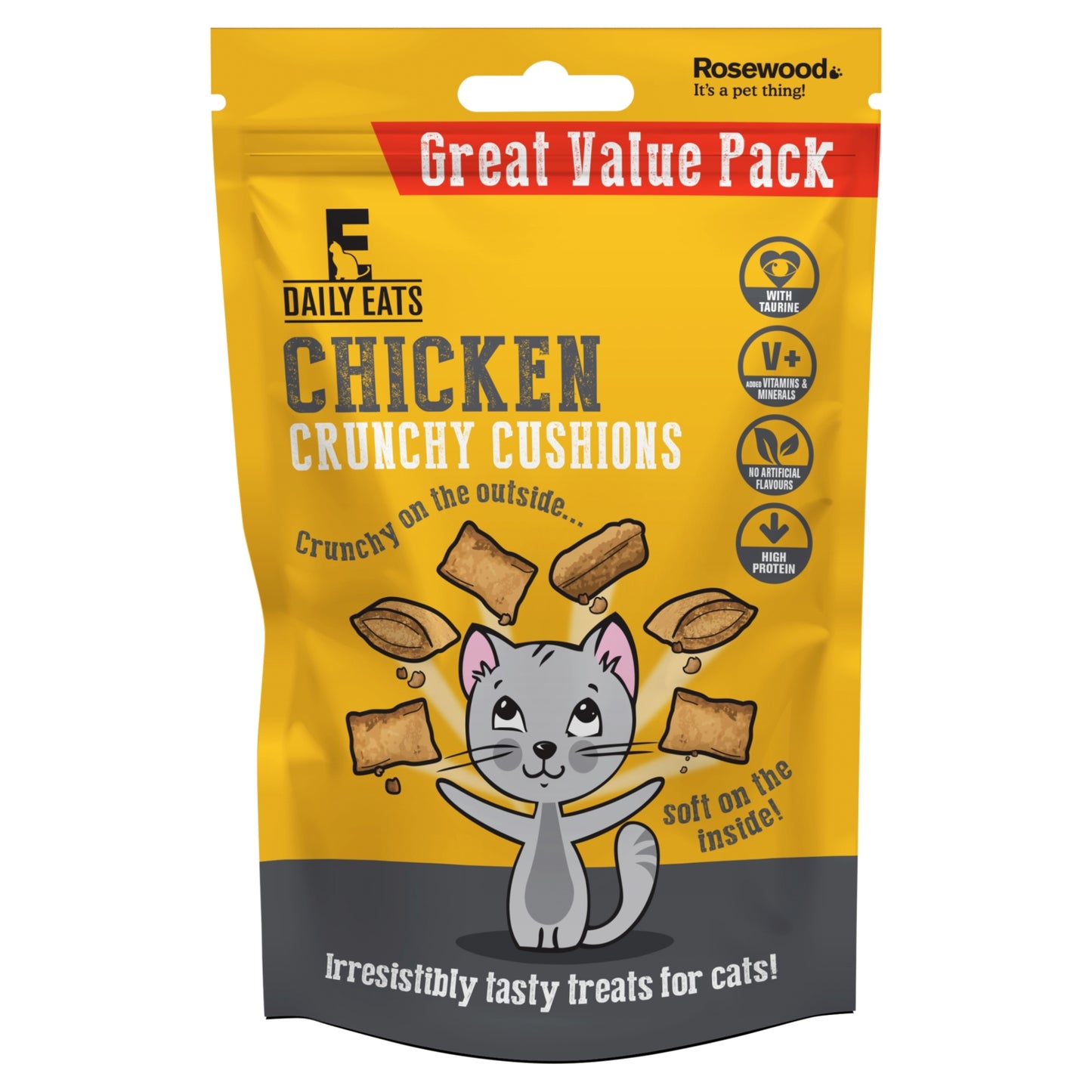 Rosewood Chicken Crunchy Cushions 200g