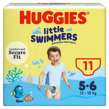 Huggies Diapers Little Swimmers 11 Swim Pants 5-6 12-18kg