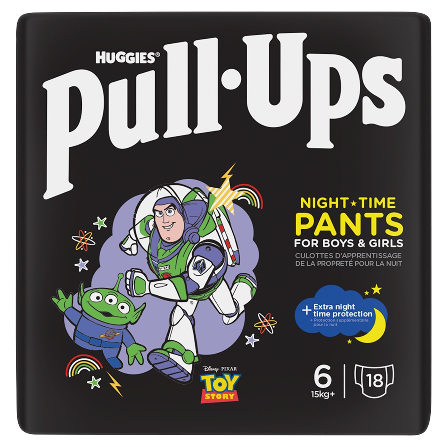 Huggies ® Pull-Ups 18 Night Time Pants for Boys & Girls 6 15kg+