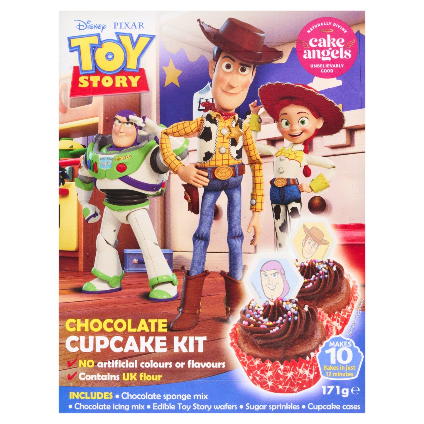 Cake Angels Pixar Toy Story Chocolate Cupcake Kit 171g