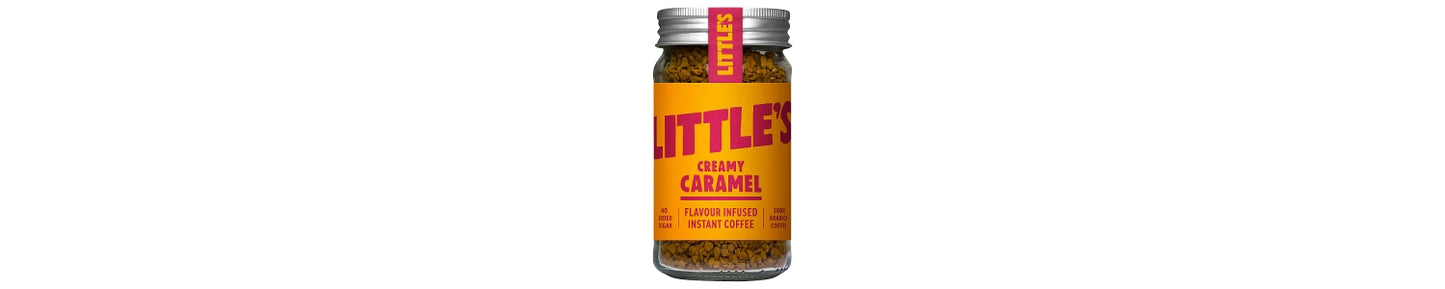 Little's Creamy Caramel Flavour Infused Instant Coffee 50g