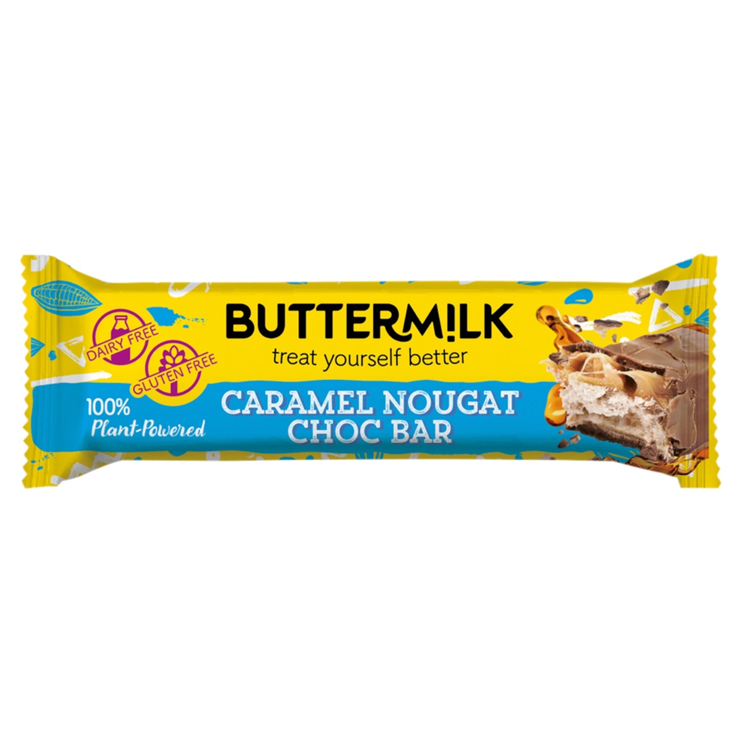 Buttermilk Caramel Nougat Choccy Bar 50g