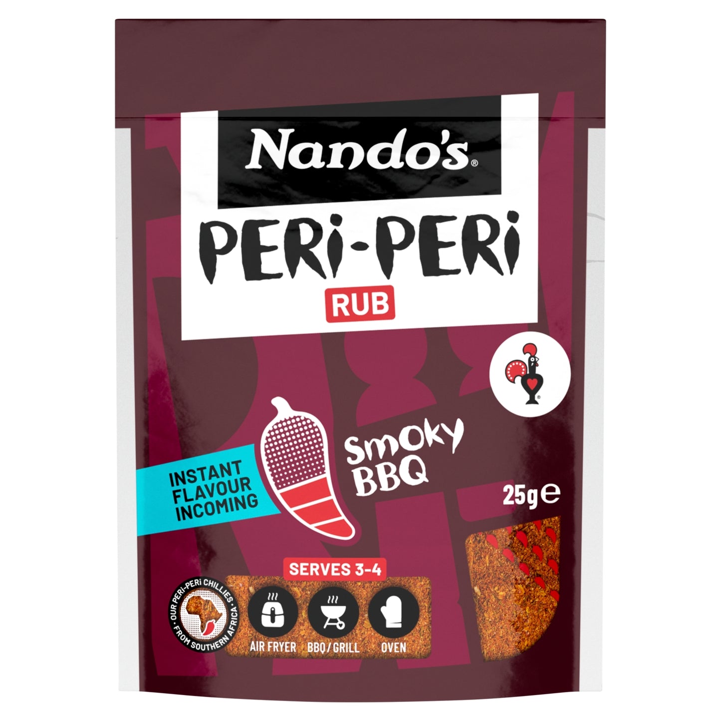 Nando's Smoky BBQ Peri-Peri Rub 25g
