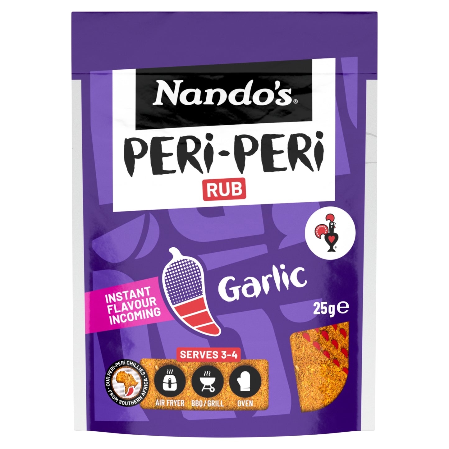 Nando's Garlic Peri-Peri Rub 25g