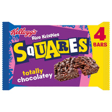 Kellogg's Squares Rice Krispies Delightfully Chocolatey Snack Bars 4x36g