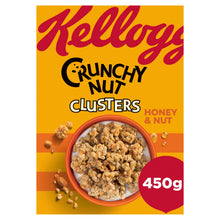 Kellogg's Crunchy Nut Honey & Nut Clusters Breakfast Cereal 400g