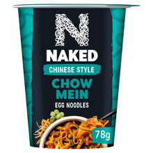 Naked Chinese Style Chow Mein Egg Noodles 78g